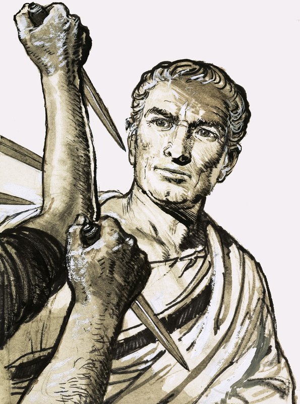 Caesars död av English School