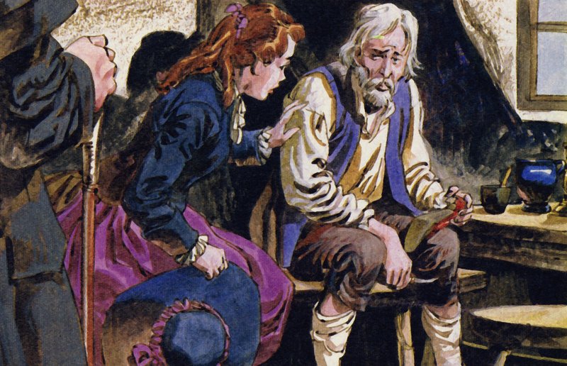 Den äldre skomakaren kände inte igen sin dotter av English School
