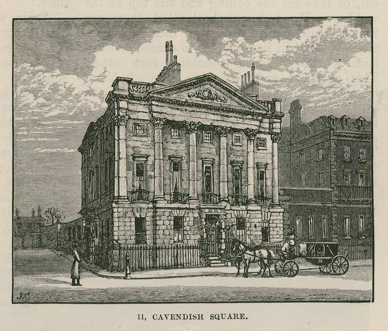 Herr Scotmothers hus, Cavendish Square, London av English School