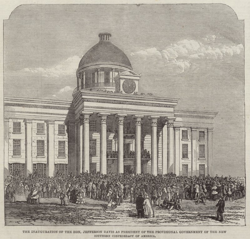 Invigningen av den ärade Jefferson Davis av English School