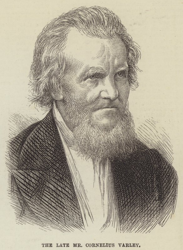 Den bortgångne herr Cornelius Varley (gravyr) av English School