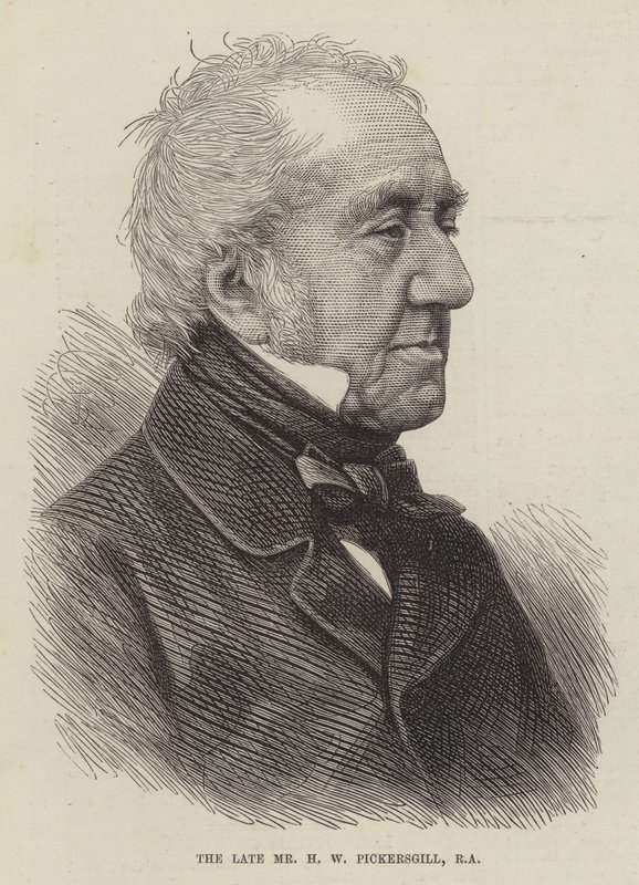 Den framlidne Mr H W Pickersgill, RA (gravyr) av English School