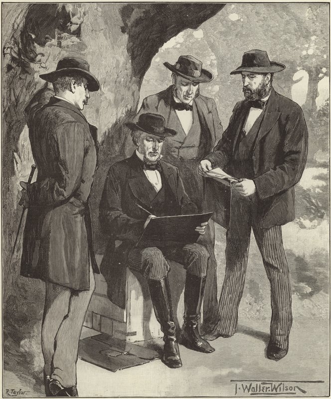 Den bortgångne herr Jefferson Davis av English School