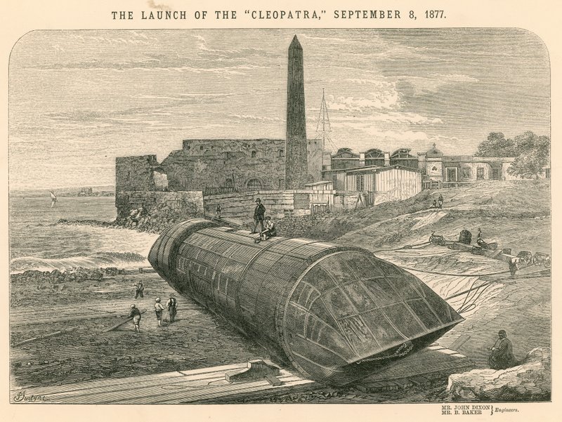 Lanseringen av Cleopatra, 8 september 1877 av English School