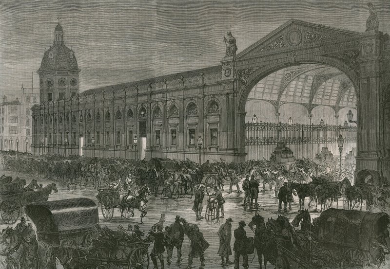 Köttmarknaden, Smithfield klockan två på morgonen av English School