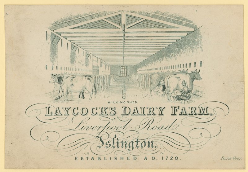 Mjölkstallet, Laycocks Dairy Farm, Liverpool Road, Islington av English School