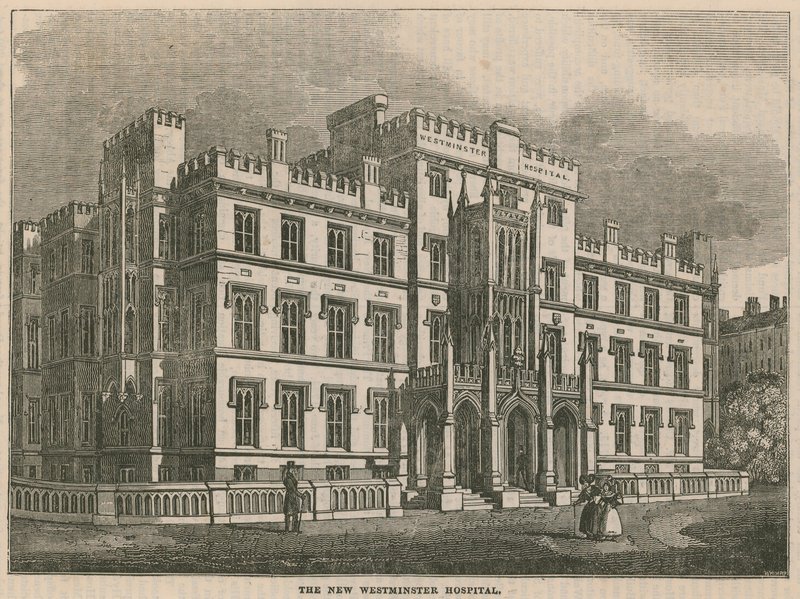 Det nya Westminster Hospital av English School