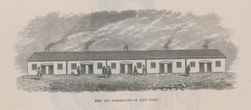 Lady Owens gamla allmogehus av English School