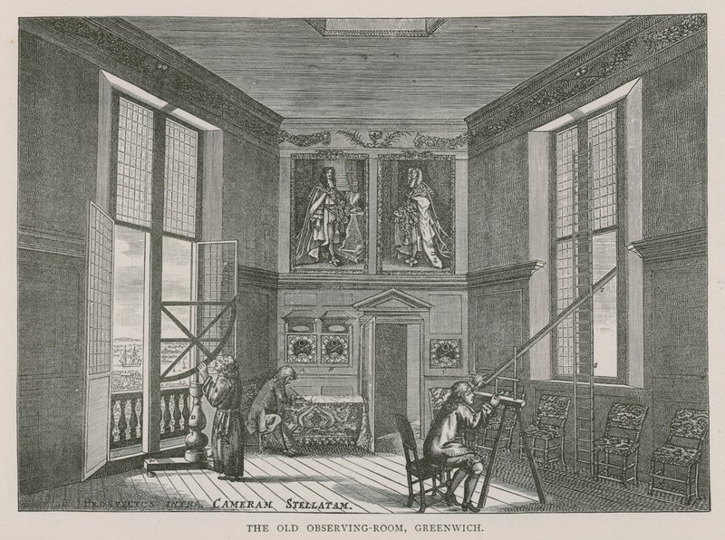 Det gamla observationsrummet, Greenwich av English School