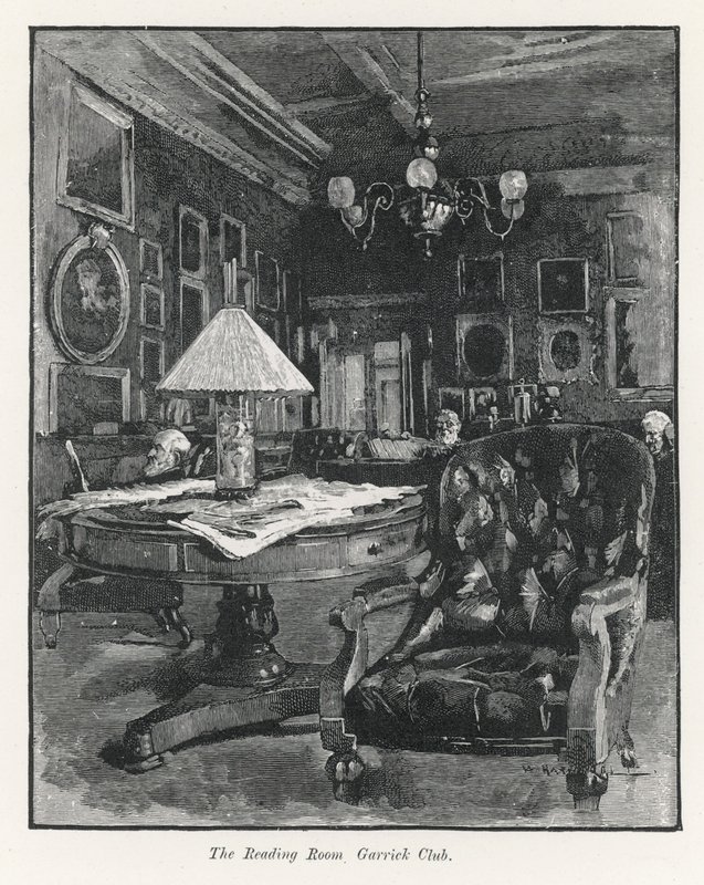 Lässalen på Garrick Club av English School