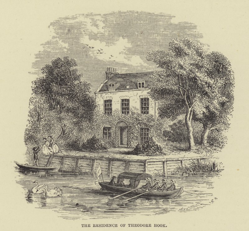 Theodore Hooks bostad (gravyr) av English School