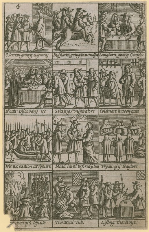 Historien om Edward Coleman, försökt för förräderi den 27 november 1678 av English School