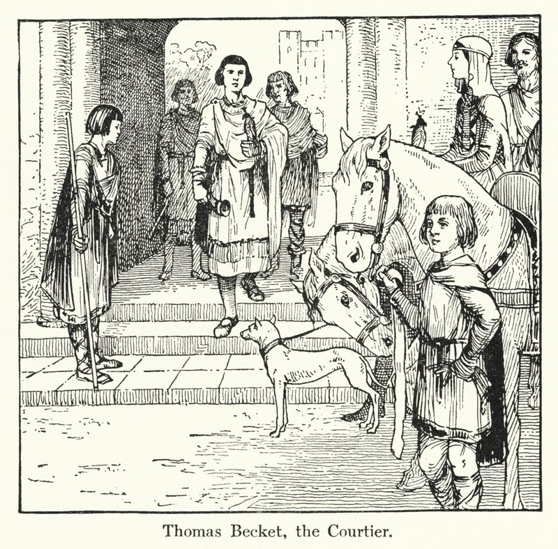 Thomas Becket, hovmästaren av English School