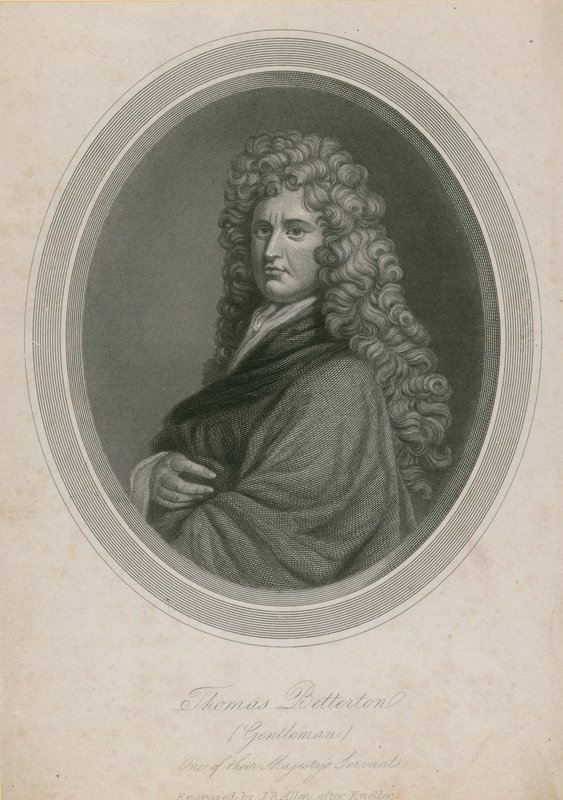 Thomas Betterton (Gentleman), en av deras Majestäts tjänare av English School