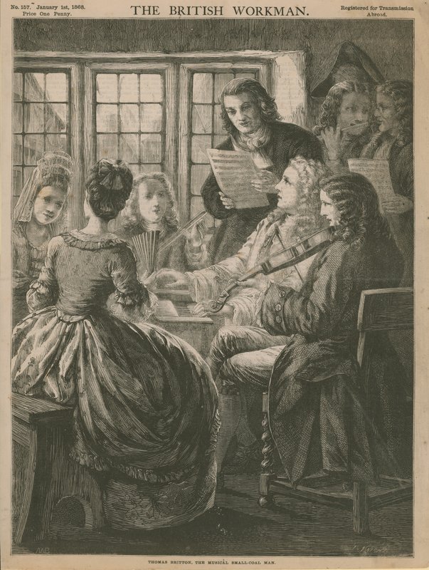 Thomas Britton, den musikaliska småkolsmannen av English School
