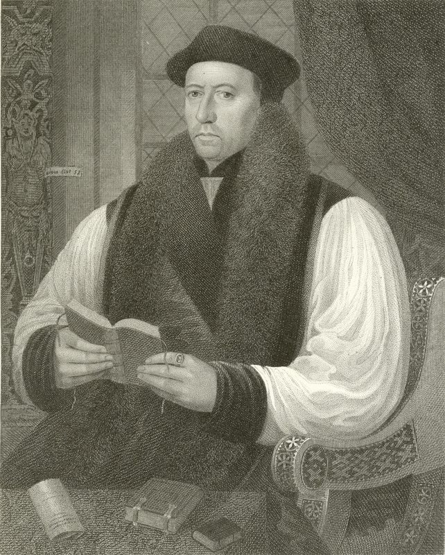 Thomas Cranmer, ärkebiskop av Canterbury av English School