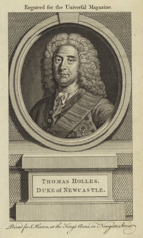 Thomas Holles, hertig av Newcastle av English School