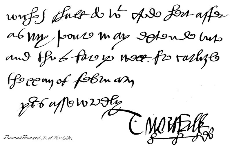 Thomas Howard, D i Norfolk av English School