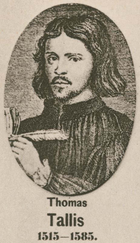 Thomas Tallis (gravyr) av English School