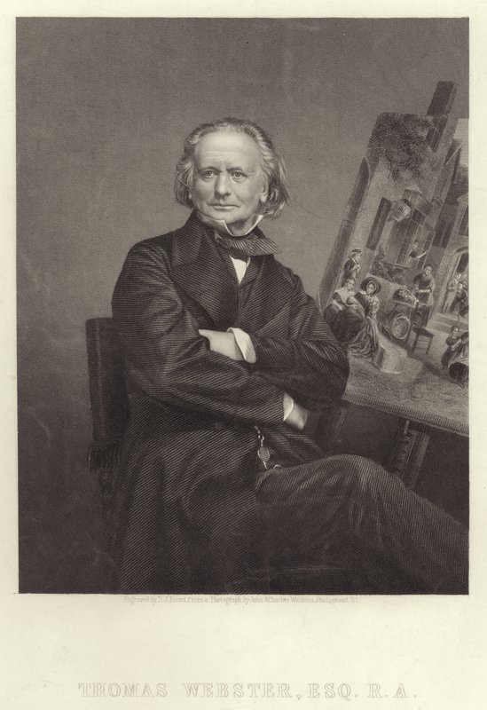 Thomas Webster, engelsk genremålare av English School