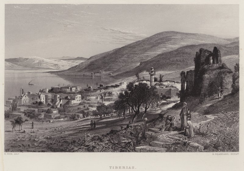 Tiberias (gravyr) av English School