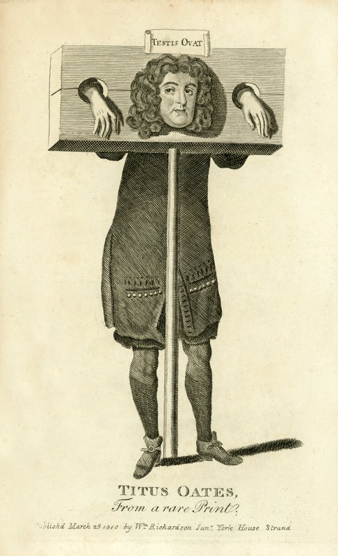 Titus Oates, pelare av English School
