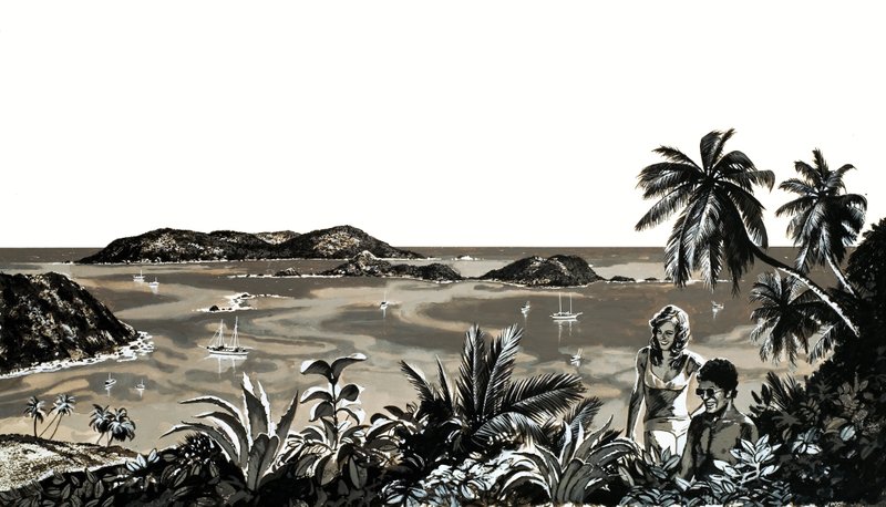 Tobago är en idyllisk ö i Västindien av English School