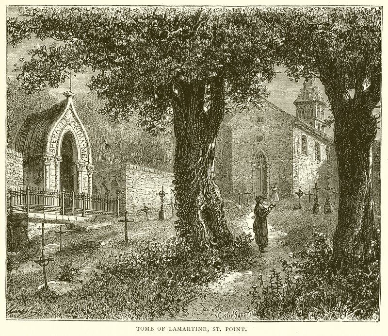 Lamartines grav, St. Point av English School