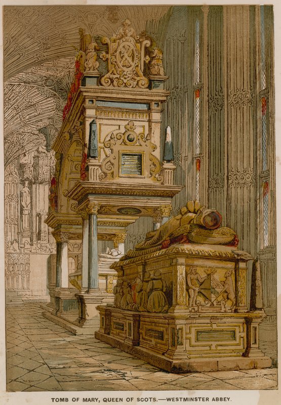 Tomb of Mary Queen of Scots, i Westminster Abbey av English School