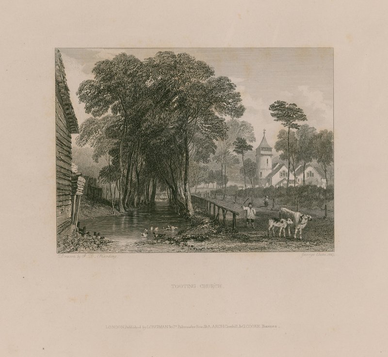 Tooting kyrka i Tooting av English School