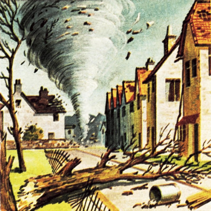 Tornado i Lancashireswed av English School