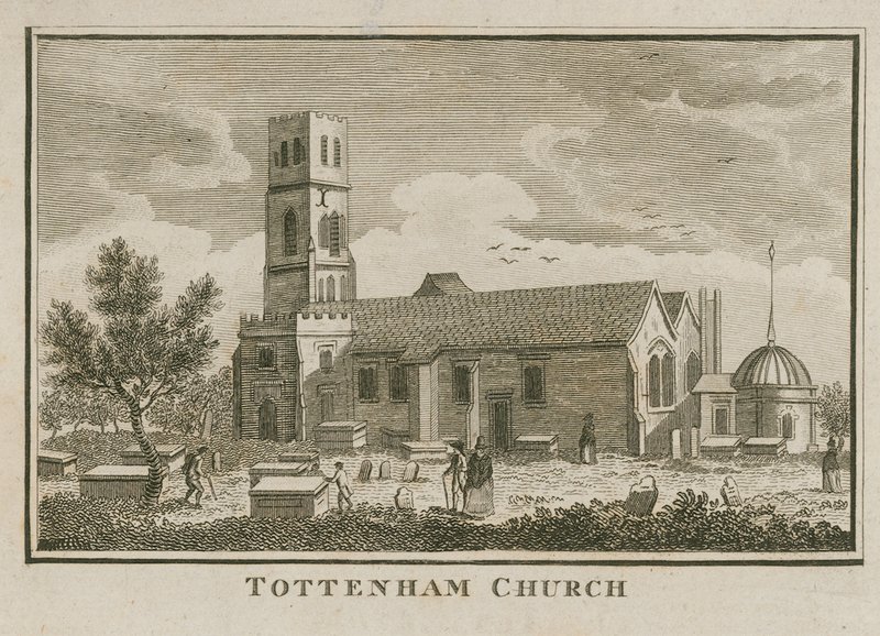 Tottenham Church, London av English School
