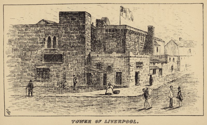 Tower of Liverpool (gravyr) av English School
