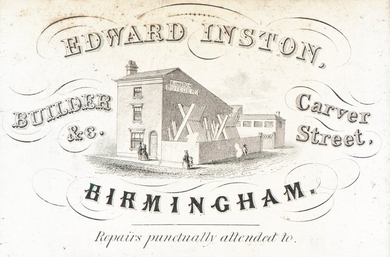Handelskort, Edward Inston av English School