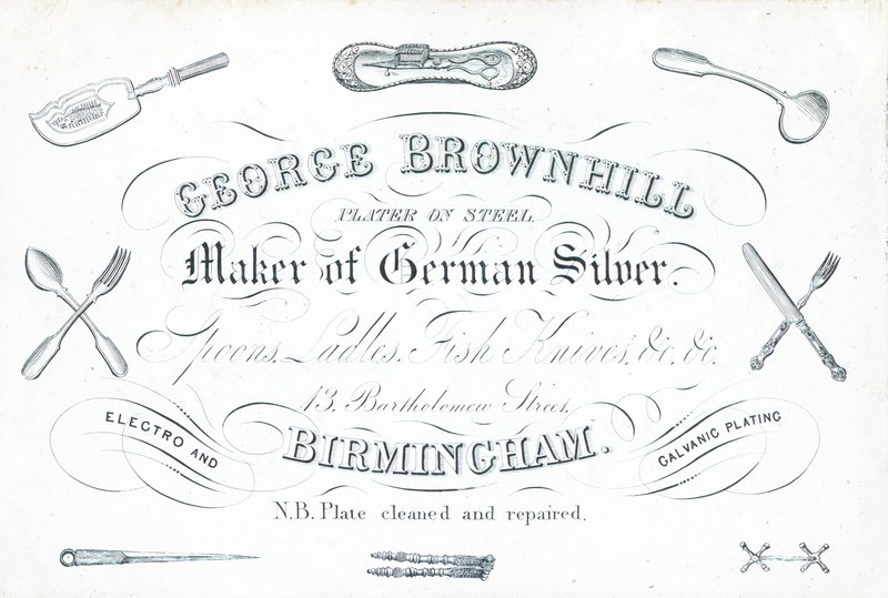Byteskort, George Brownhill av English School