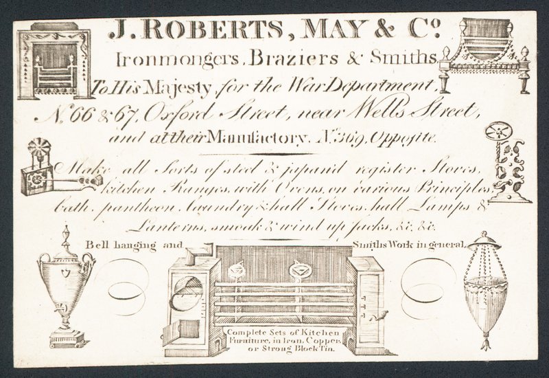 Handelskort, J Roberts, May & Co av English School