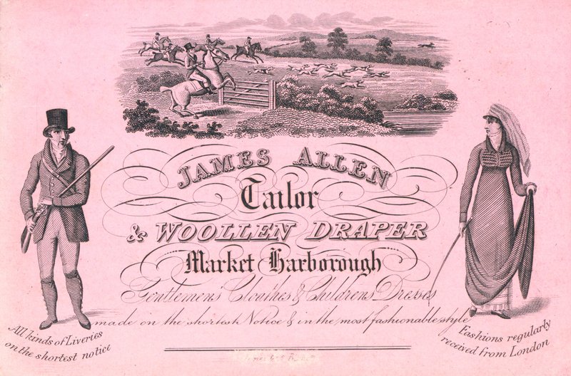 Byteskort, James Allen av English School