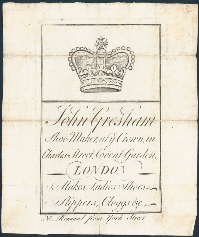 Byteskort, John Gresham av English School