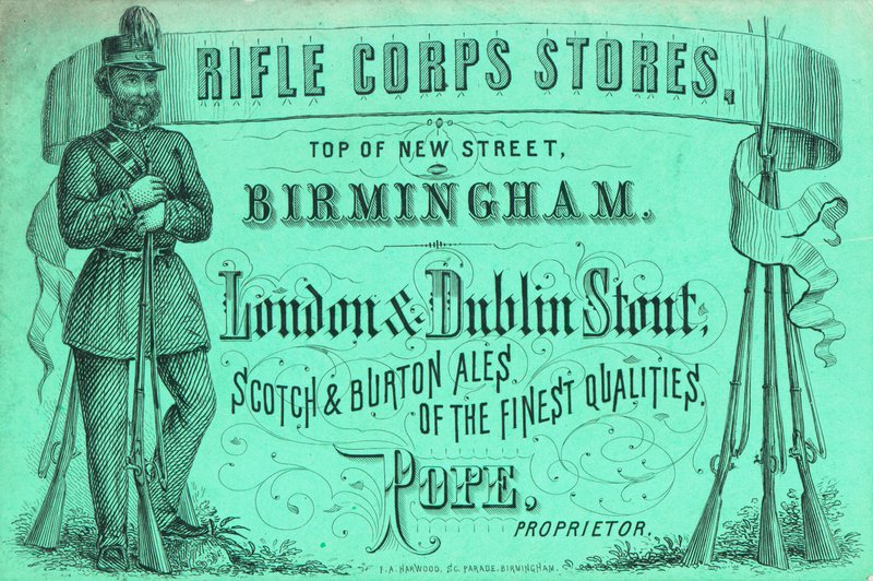 Handelskort, Rifle Corps Stores av English School