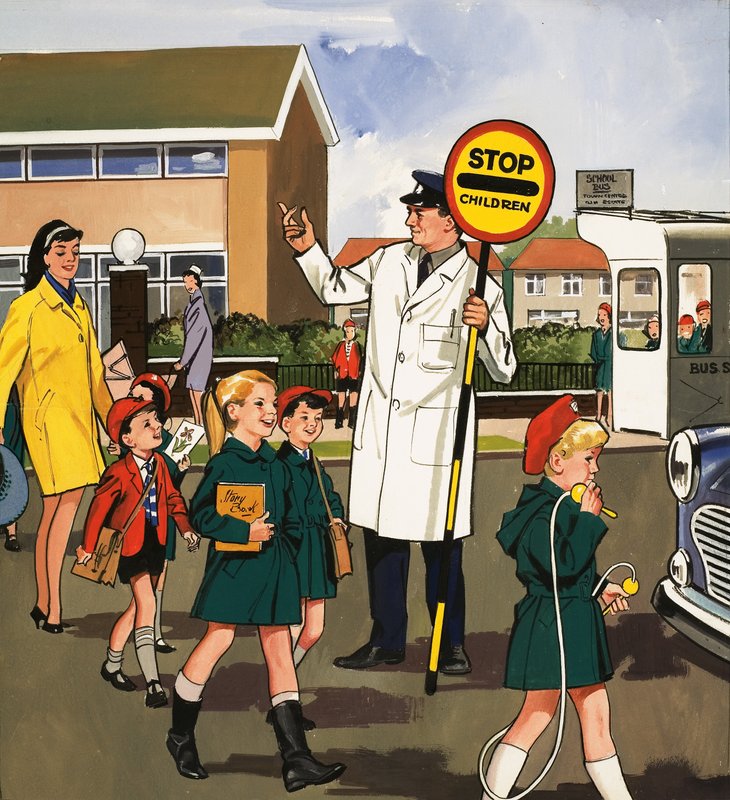 Trafikvakt av English School
