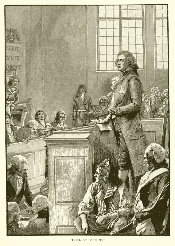 Rättegången mot Ludvig XVI av English School
