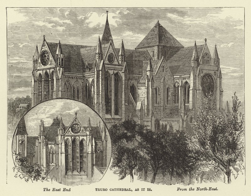 Truro katedral, som den är av English School