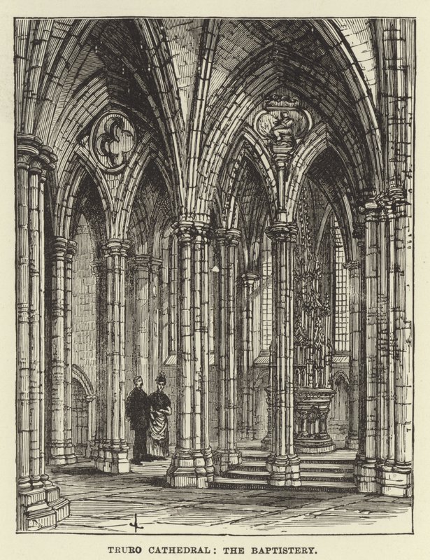 Truro katedral, dopkapellet av English School