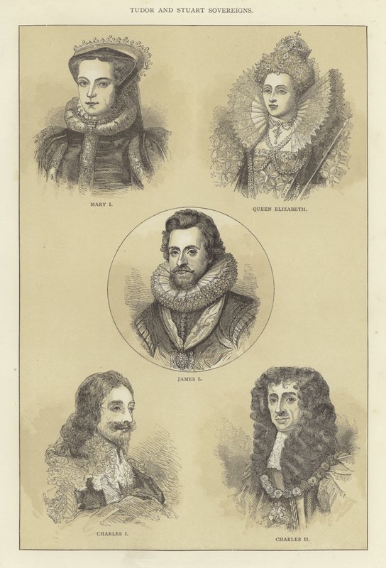Tudor och Stuart Sovereigns av English School