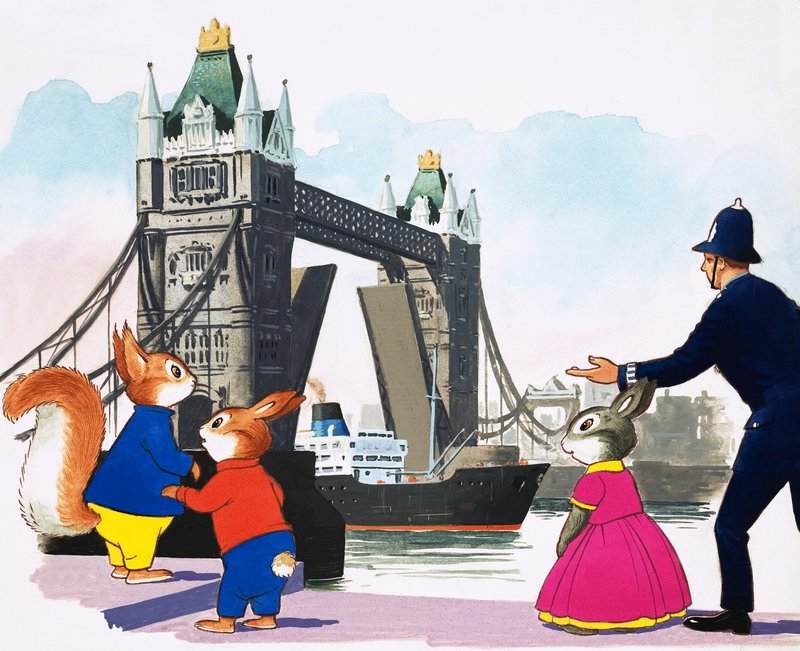 Tufty ma Lonetona Bridgeswed av English School