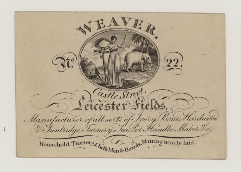 Turner, Weaver, byteskort av English School