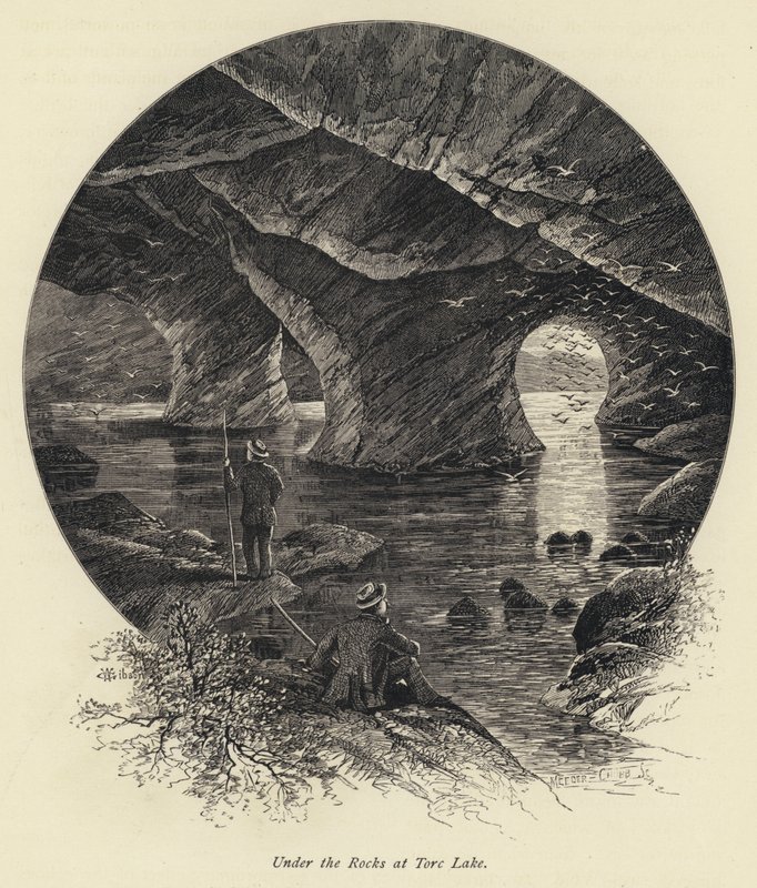 Under the Rocks at Torc Lake (gravyr) av English School