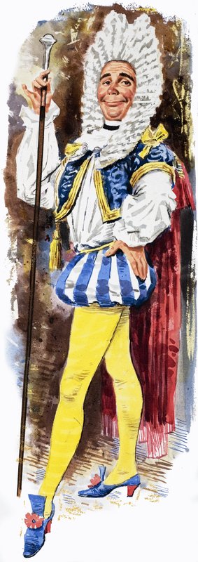Oidentifierad dandy från 1700-talet av English School