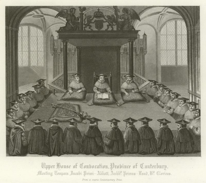 Upper House of Convocation, provinsen Canterbury av English School