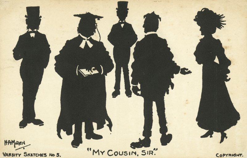 Varsity Sketches (litografi) av English School